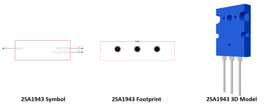 2SA1943 CAD Models