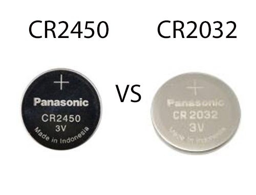 Exploring the Comparison Between CR2450 and CR2032 Batteries