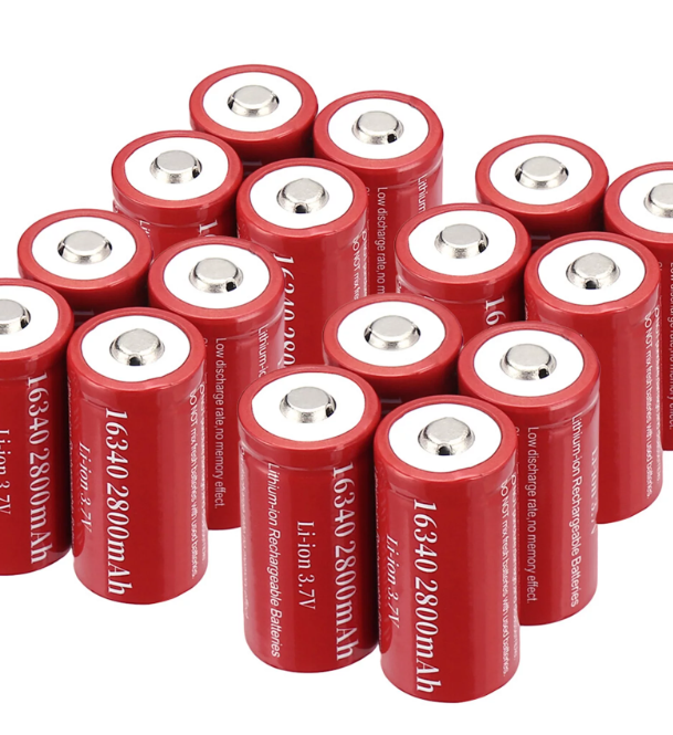 16340 Rechargeable Battery and Its Equivalents