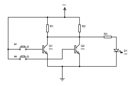 Transistor Circuit with LED Demonstration